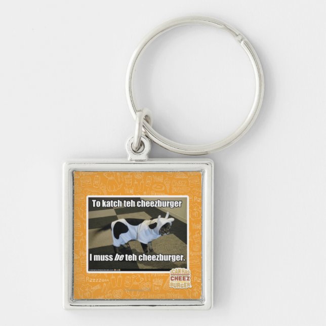 To katch teh cheezburger key ring (Front)