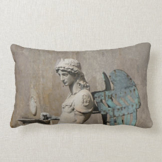 To kiss: picture of St Michael Lumbar Cushion
