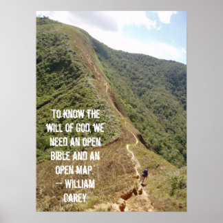 "To know the will of God...poster Poster