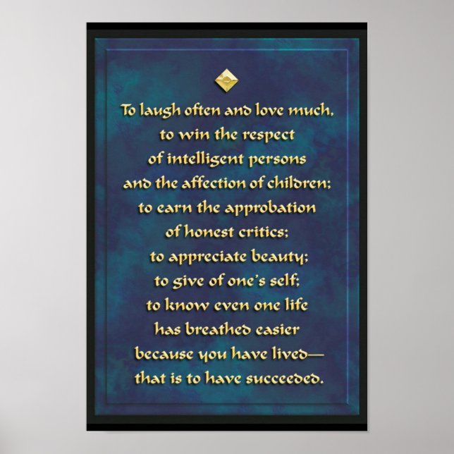 To laugh often... poster (Front)