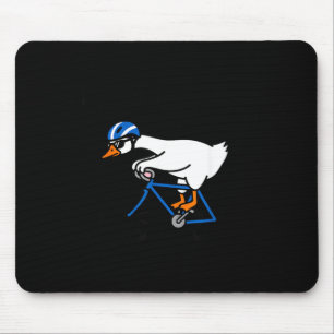 To Left S Silly Goose Funny Cycling Bicycle Bike Mouse Pad