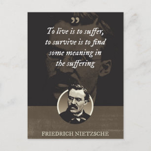 To live is to suffer, to survive is to find some postcard
