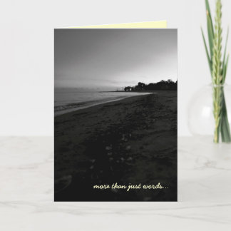 To Love a Diabetic (poem by Katherine Marple) Thank You Card