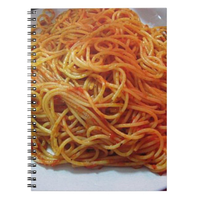 To Love Spaghetti Notebook (Front)
