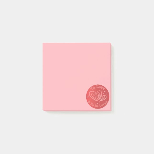 To Love & To Be Loved Manifest Aura  Post-it Notes (Front)