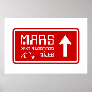 To Mars Highway Sign