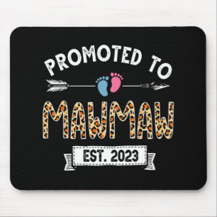 To Mawmaw Est 2023 Leopard Mother's Day  Mouse Pad
