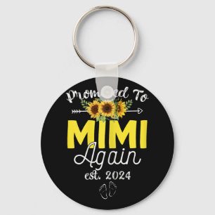 To Mimi Again Est 2024 Pregnancy Announcement Key Ring
