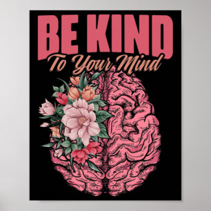To Mind Mental Illness Mental Health Awareness Poster