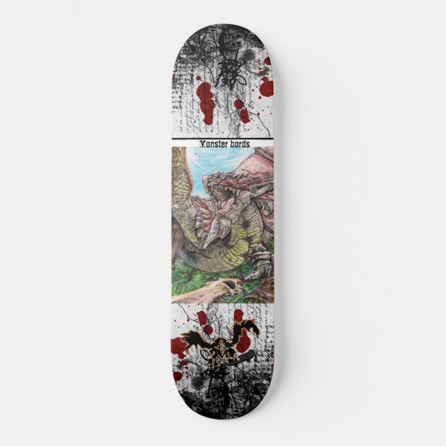 to monster bords batlle skateboard (Front)