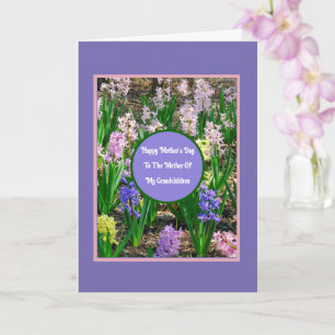  TO MOTHER OF MY GRANDCHILDREN/HAPPY MOTHER'S DAY CARD