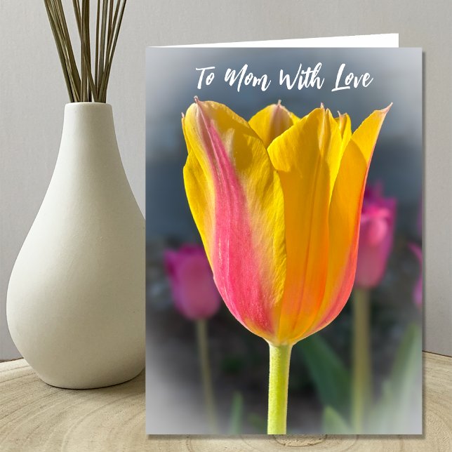 To Mum Gorgeous Tulip Mother's Day Greeting Card (Creator Uploaded)