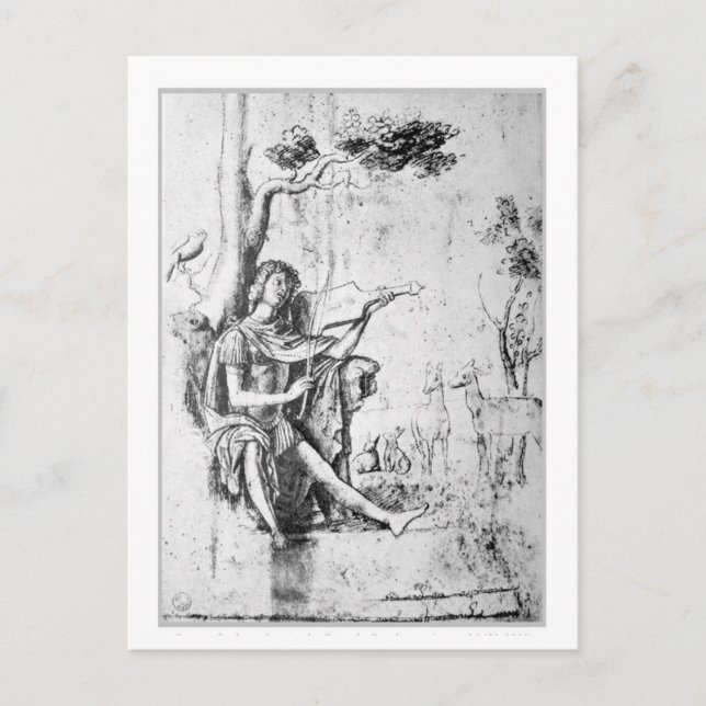 TO MUSIC POSTCARD (Front)