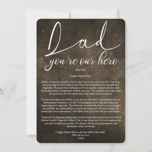 To My Amazing Dad on Father’s Day Invitation