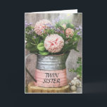 TO MY AMAZING **TWIN SISTER** BIRTHDAY CARD<br><div class="desc">THANK YOU SO MUCH FOR STOPPING BY ONE OF MY EIGHT STORES!!!</div>