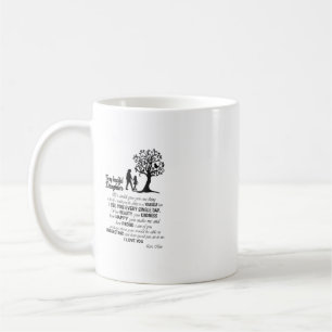 To my beautiful daughter shirt coffee mug