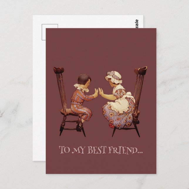 TO MY BEST FRIEND  Postcard (Front/Back)