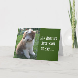 TO MY **BROTHER*** ON FATHER'S DAY CARD