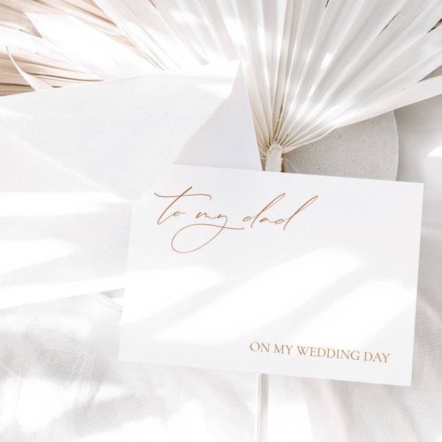 "To My Dad On My Wedding Day" Message Card (Creator Uploaded)