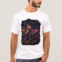 To My Dad Punk Pig T-Shirt