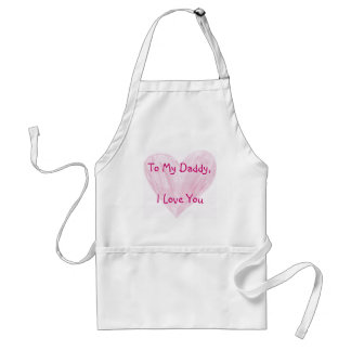 To My Daddy Standard Apron