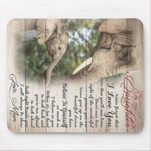 TO MY DAUGHTER   Best Family Present Mouse Pad