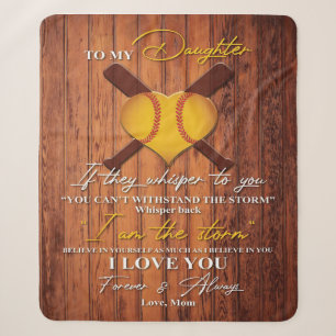 To My Daughter   Best Gift For Your Daughter Sherpa Blanket