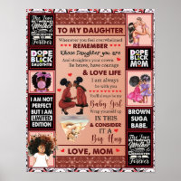 To My Daughter Birthday Gift, Cute Mum Baby Gift