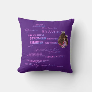 To my daughter cushion