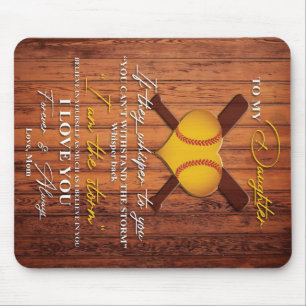 To My Daughter Cute To My Daughter Gift Mouse Pad