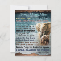 To My Daughter, Gift For Kid, Letter To Daughter