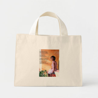 To My Daughter Mini Tote Bag