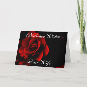 TO MY DEAR WIFE GREETING CARD