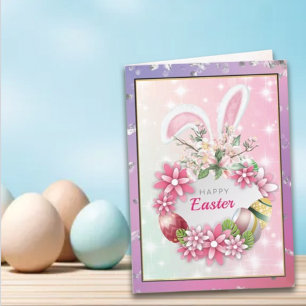 To My Friend On Easter Day  Holiday Card