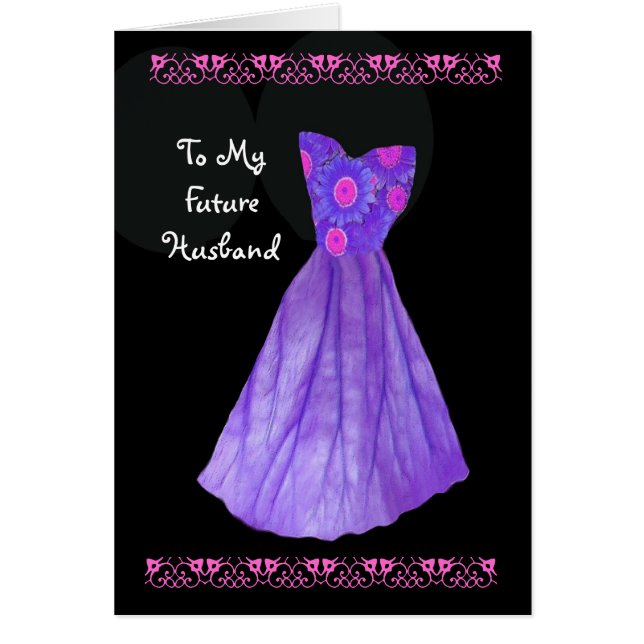 To My Future Husband - Purple Dress (Front)