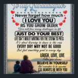 To My Granddaughter, Baby Girl Birthday Gift Idea Poster<br><div class="desc">To My Granddaughter,  Baby Girl Birthday Gift Idea</div>