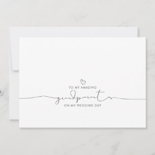 To My Grandparents Wedding Morning Cute Message