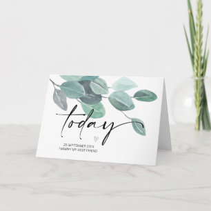 To My Groom On Our Wedding Day from Bride Married  Card