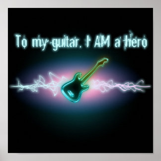 To My Guitar, I AM a Hero Poster