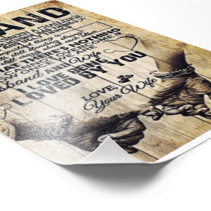 To My Husband Birthday Gift To Husband Photo Print