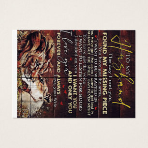 To my Husband Decor   Best New Home Gift