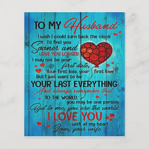 To My Husband Design Love Quotes To Husband Flyer