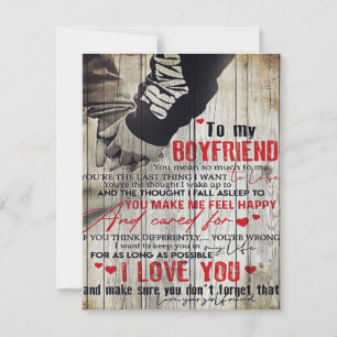 To my Husband Design Trendy Husband Gift Invitation