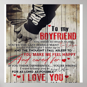 To my Husband Design Trendy Husband Gift Poster