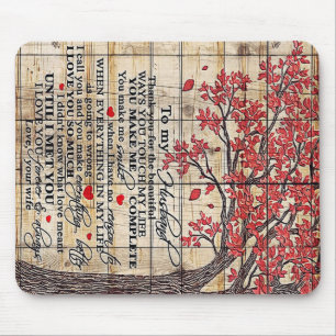 To My Husband Funny Quotes To Husband Gift Mouse Pad