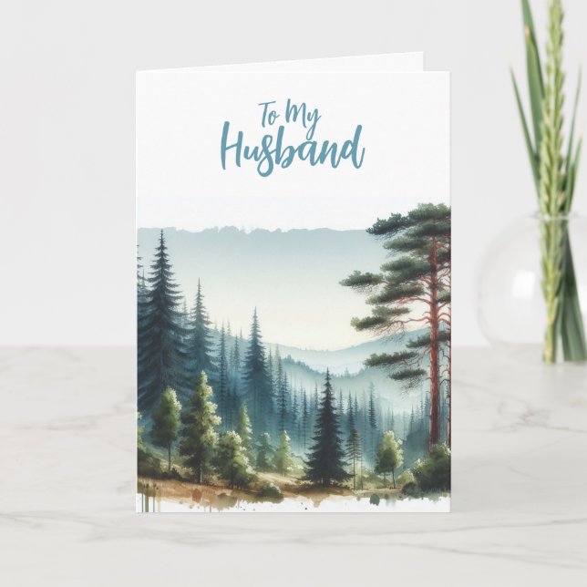 To My Husband Get Well Card (Front)