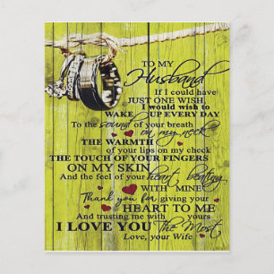 To My Husband Gift   Letter For Him  