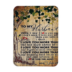 To My Husband Gift, New House Decor Magnet
