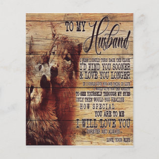 To My Husband Gift, Personalised Present