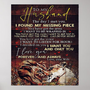 To my Husband House Decoration Gift